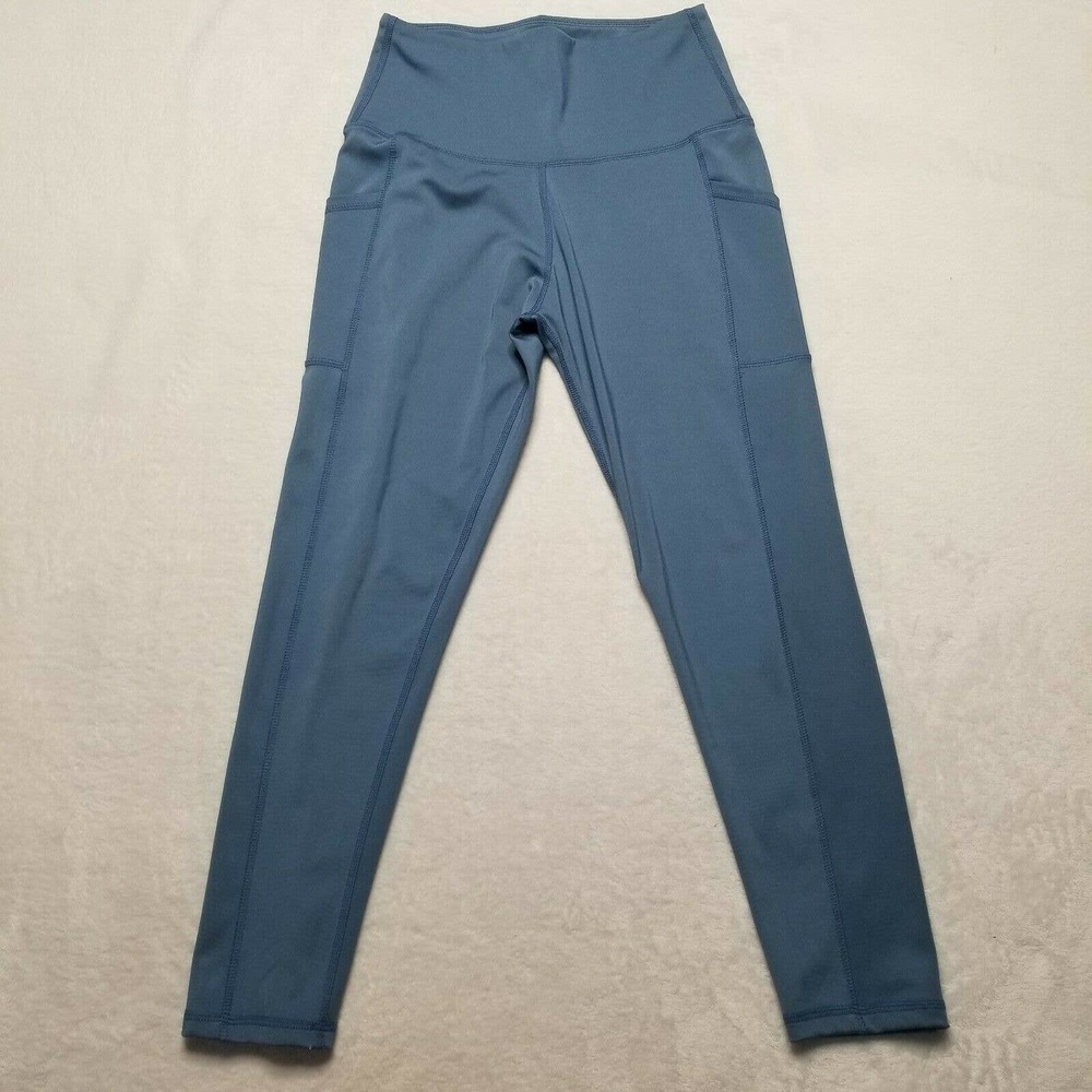 Legend Women's Size Small Leggings With Side Pocket Blue capri